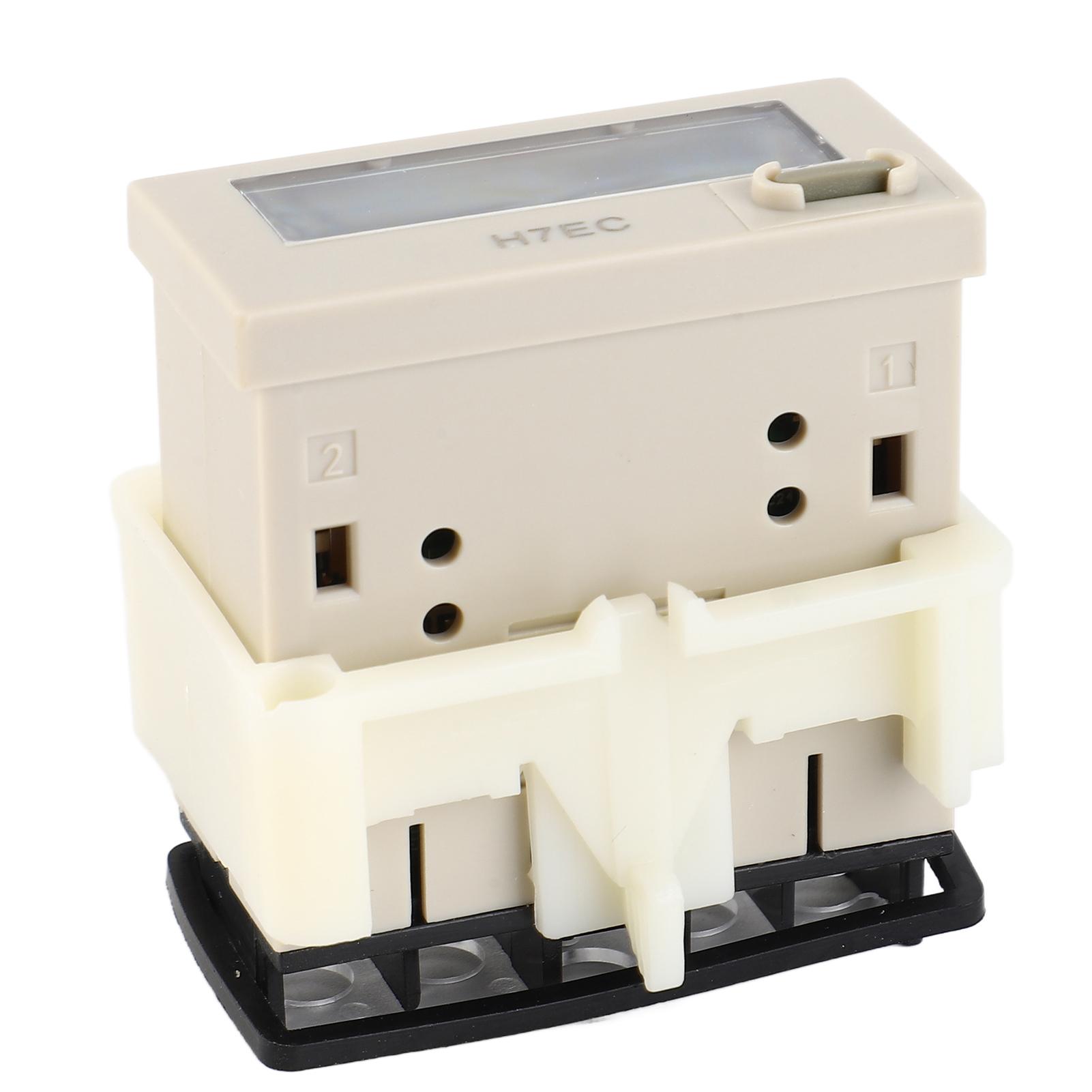 

H7EC N Without Input Voltage Digital Electrical Counter Totalizer with 8 gigit LCD Display