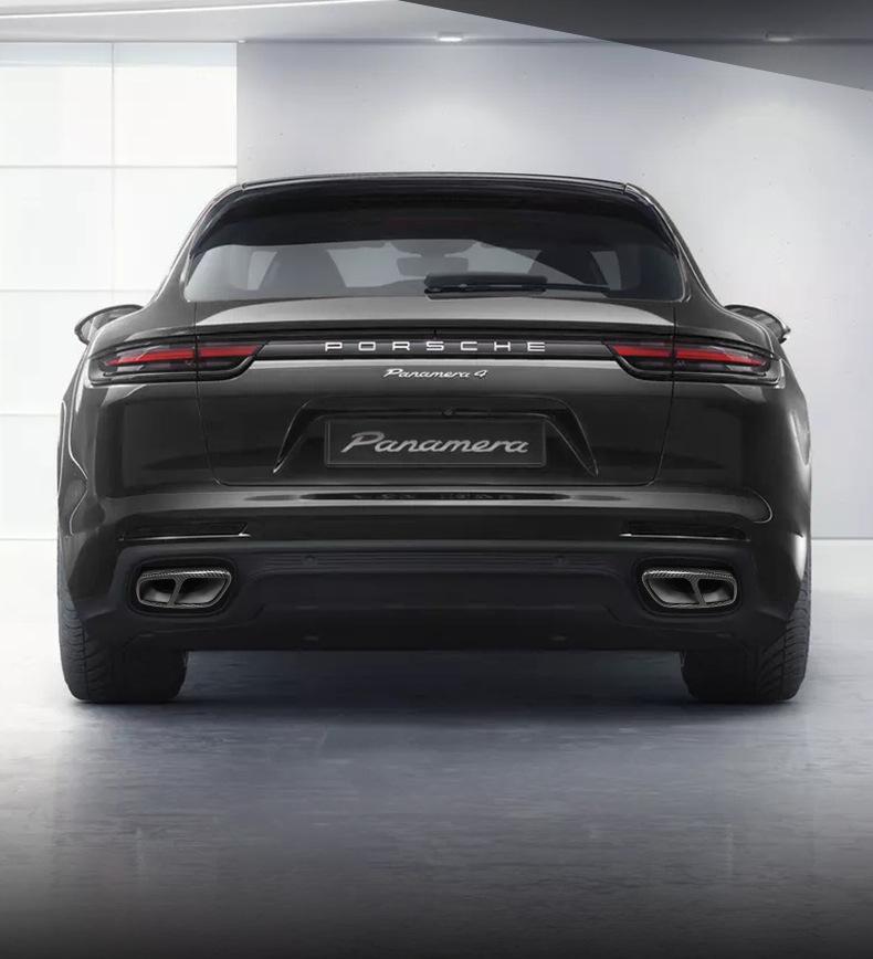 Carbon Fiber Exhaust Tip Cover for Porsche Panamera 971