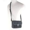Pristine DIOR Shoulder Bag Dior 8 Buckle Oblique All-Over Pattern Black Used