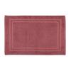 Tapis de bain en coton 45 x 70 cm Lilas marsala