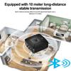 Bluetooth 6.0 Audio Receiver Wireless Stereo Music Hi-Fi 3.5mm Jack 2RCA Adapter Receivers with Mic for Car Speaker PC