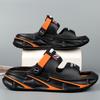 Big Size Men's Slippers Summer Sport Style Slides Anti-slip Thick Sole Breathable Fashion Slip-on Beach Leisure Sandals
