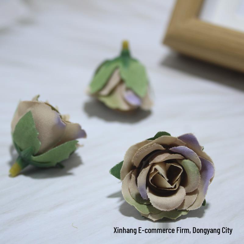 

Handmade Milan Rose Artificial Flower for Home, Wedding Decor, and DIY Headwear