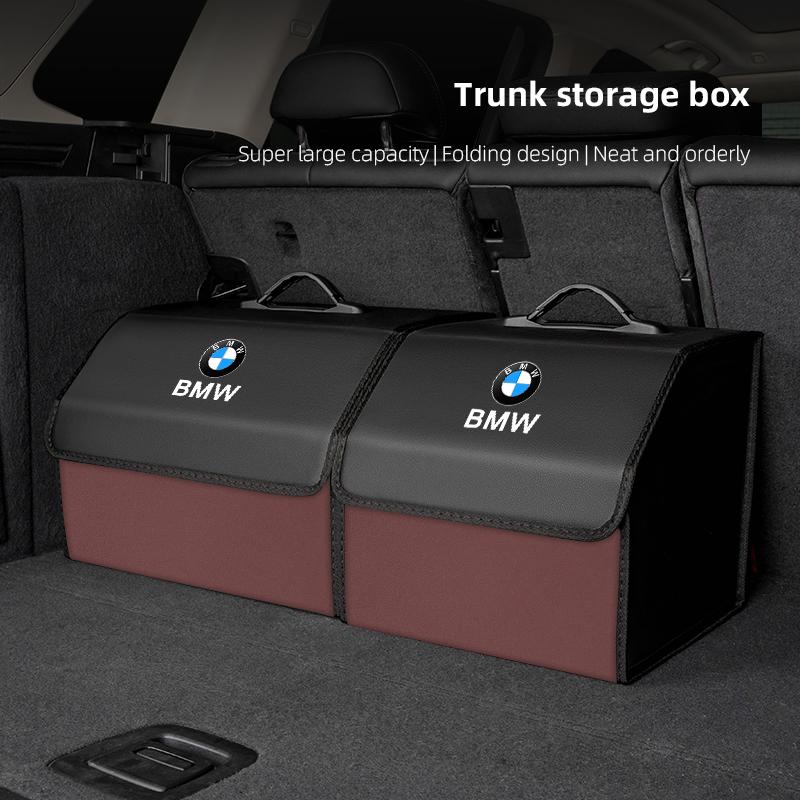 Car Interior Color Blocked Large Capacity Trunk Storage Box Valve Cap For BMW X1 X2 X3 X5 X4 X6 X7 iX3 F20 F10 F07 E70 E46 E90 E jvsh88