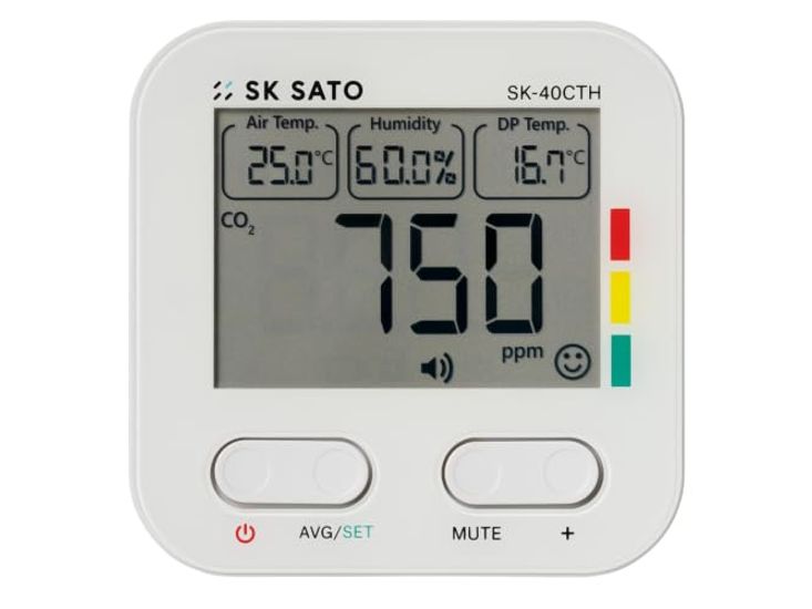 

Sato Keiryoki Seisakujo Comfort Navigation Монитор CO2 Mini SK-40CTH