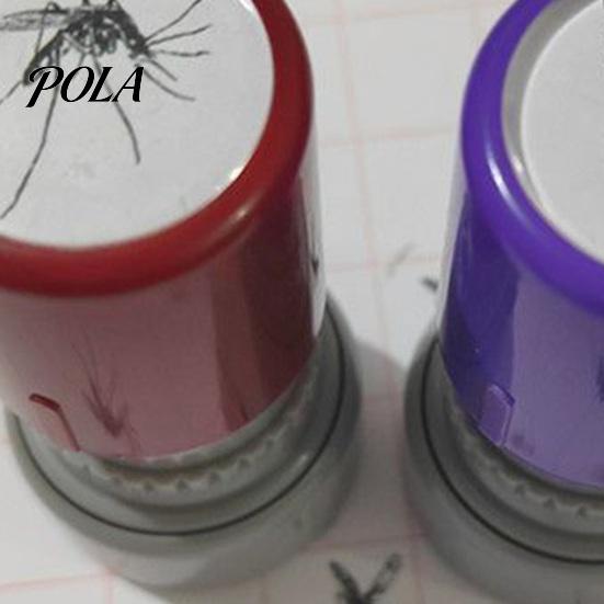 Practical Joke Stamp Prank Mosquito Stamp, Self Inking Funny Dead Realistic Insect for Pranks Novelty Gag Gift Self-inking