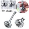 Splash-proof Tap Nozzle 2 Modes Booster Sprayer Head Durable Kitchen Sink Faucet  Kitchen Gadgets