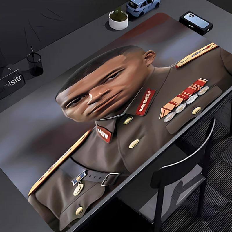 Kylian Mbappé Mouse Pad - Non-Slip Rubber Base, Smooth Surface for Work,Gaming,Office,And Home Use, Desk Mouse Pad