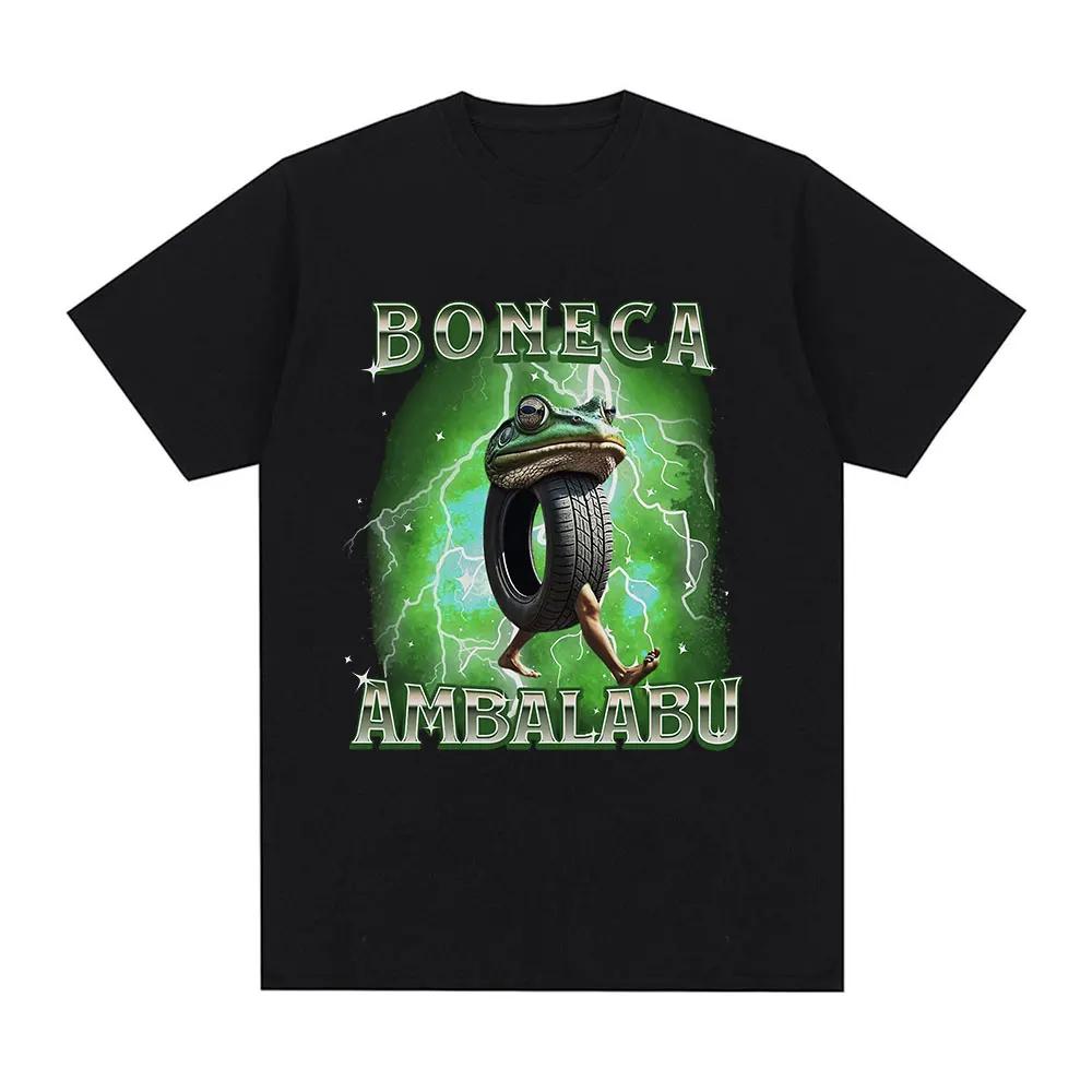 

Boneca Ambalabu Funny Italian Brainrot Meme Frog T-shirt Women Clothing Fashion Humor T Shirts Unisex Summer T Shirt Tops S