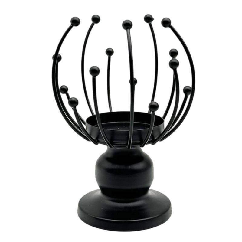 Wrought Iron Wedding Table Candlestick Decorations Home Candlelights Dinner Metal Candle Holder