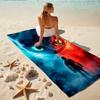 1Pc Dragon Boy Adventure Beach Towel Quick Dry Multiuse For Beach Pool Gym Yoga Home Travel Christmas Halloween Xmas Gift N1112