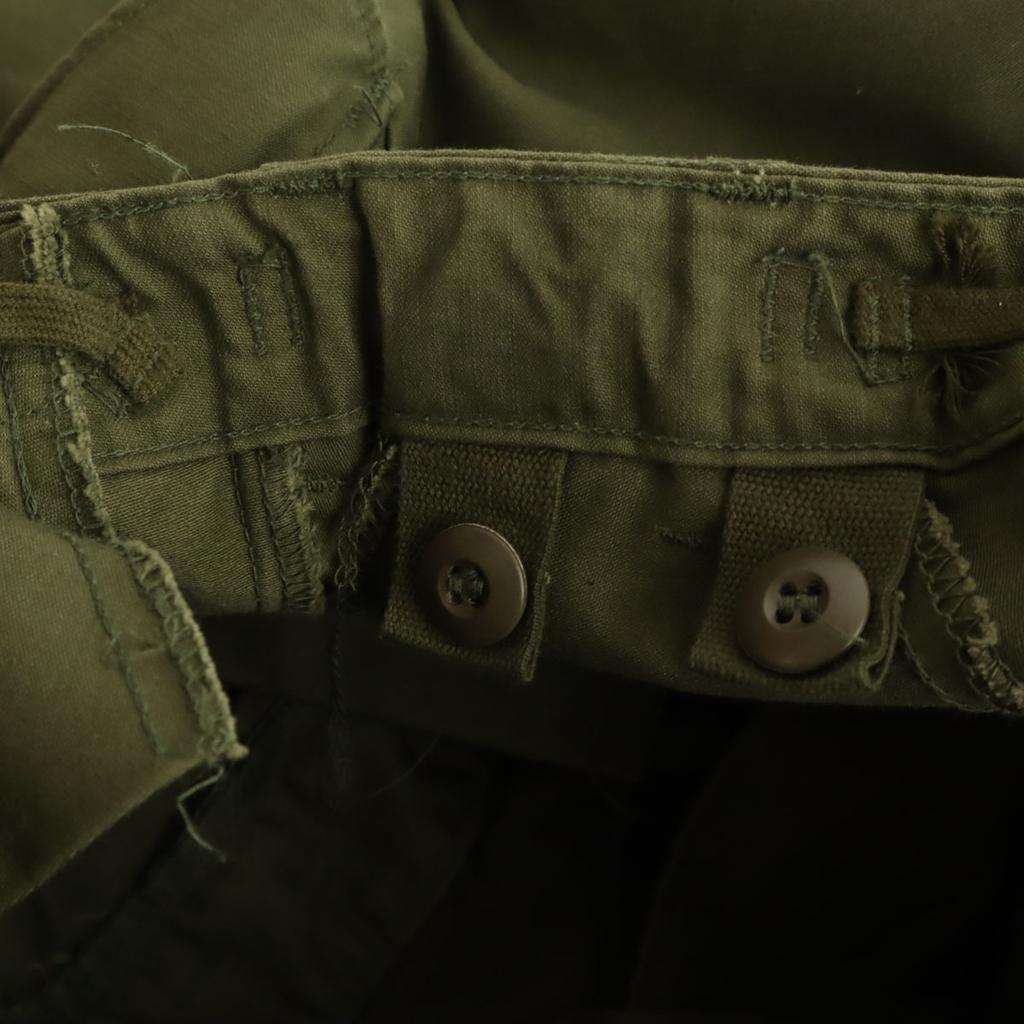 US ARMY 70s Vintage M65 DLA Cargo Pants XS Khaki Military Men's Used