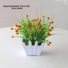 16~22cm Simulation Plant 10 Styles Fake Flower Potted New Artificial Flowers  Home Decor