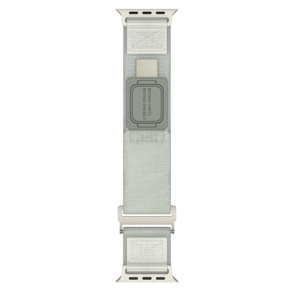 For Apple Watch Series 10 42mm/9 8 7 41mm/SE (2023) SE (2022) SE 6 5 4 40mm/3 2 1 38mm Nylon Watch Strap Magic Tape Replacement Band