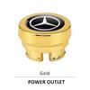 Q0111-para Mercedes Benz AMG C180 C200 E260 E300 W23 W204 Acendedor de Cigarros do Carro Tampa contra Poeira Tampa à Prova de Poeira Plugue Molduras Internas DYQG-B