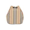 Burberry Logo Print Icon Stripe Drawcord Pouch Archive Beige Unisex Pouches Cream 8026737