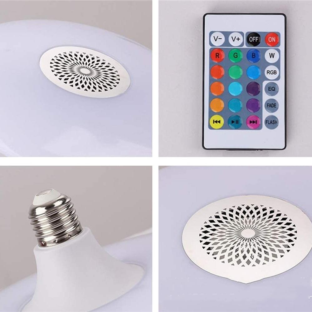 30W RGB Bunter Bluetooth-Lautsprecher Deckenleuchte Heimbeleuchtung Fernbedienung App-Steuerung Bluetooth-Lautsprecher Atmosphäre Deckenleuchte