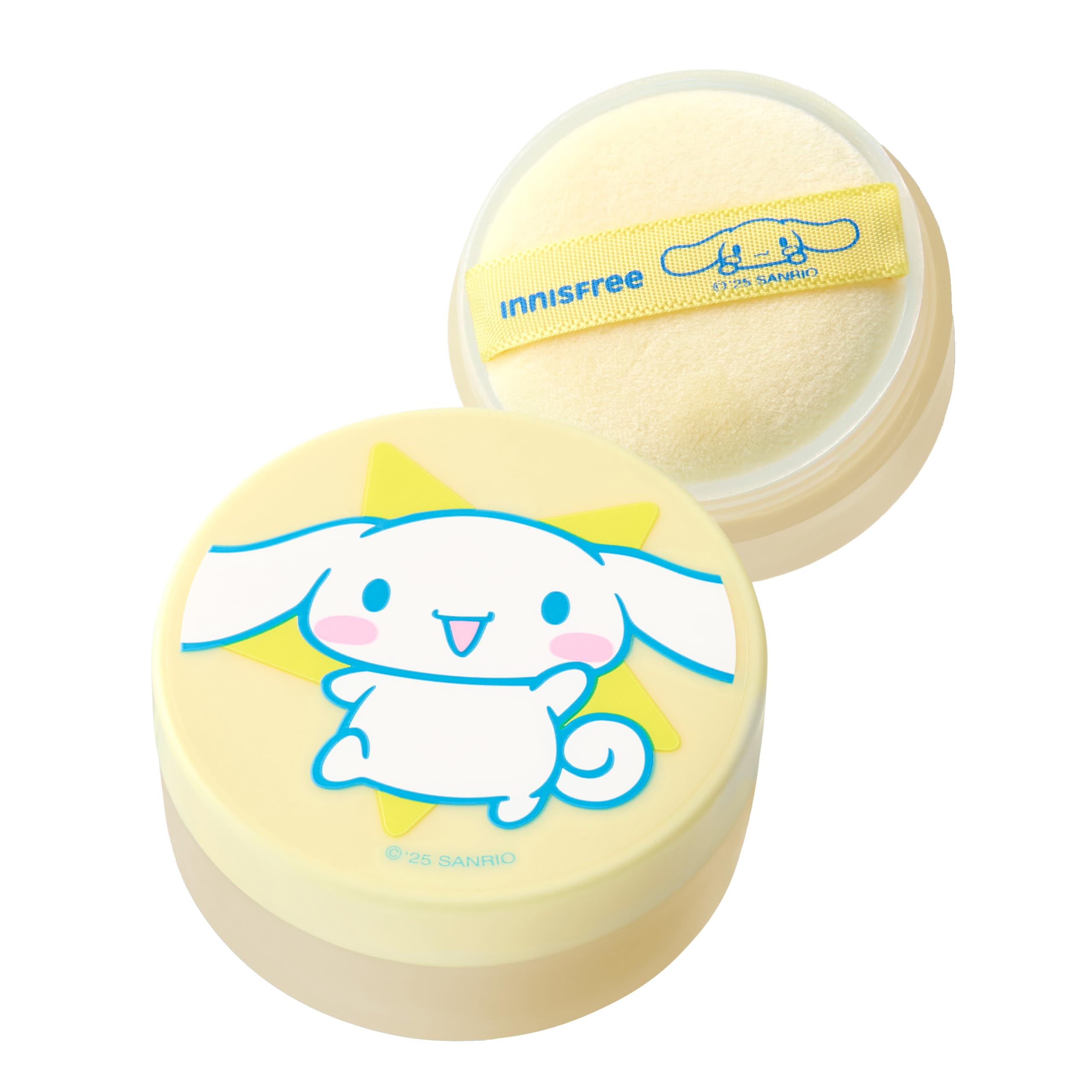 

No Sebum Mineral Powder N Cinnamoroll 001 Happy Genuine Product Makeup Sebum Prevents Pore Oily Sebum Korean Cosmetics [Innisfree] - (Рассыпчатая пудра) белый