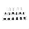 Fishing Pole Holder 6 Poles Wall Mount Lightweight Accessories EVA Foam Grip Easy Setup Travel for