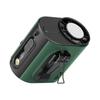 Portable Clip Fan with LED Light Wearable Waist Fan Adjustable Wind Speed Cooling Fan for Outdoor Camping Office