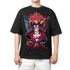 Dragon Ball GT Super Saiyan 4 Gogeta & Vegito Anime Comfortable Fashion Vintage Double-Sided Band Graphic Print Women And Men T-shirts