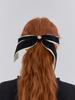 Anoetic Velvet Classic Ribbon Hairpin_Black