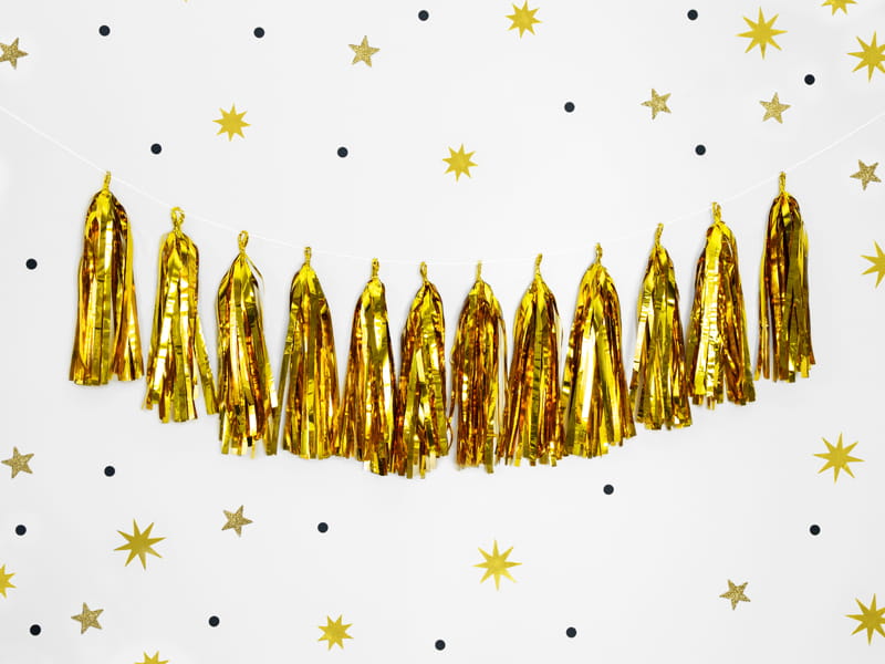 Gold Tassel Garland