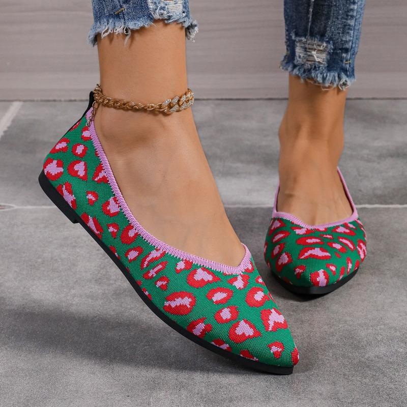 2024 Hot Sale Ladies Shoes Shallow Women's Flats Fashion Color Matching Daily Flats Women New Plus Size Flat Low Heels Zapatos