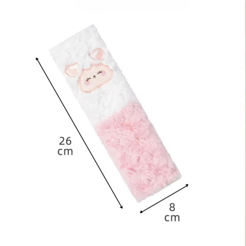 Automobile Safety Belt Decoration Cartoon Animal Seatbelt Cover Shoulder Pad Plush Automobile Accessories Car Decorations