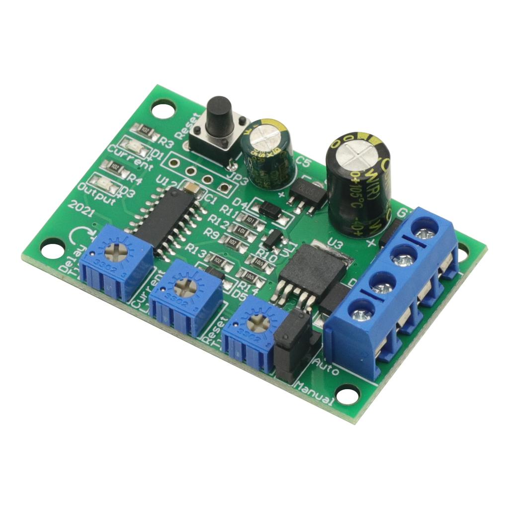 6-24V 10A DC Motor Overcurrent Protection Board Locked-rotor Overload Protector Module Adjustable Current Limit Switch Fuel Injectors 6