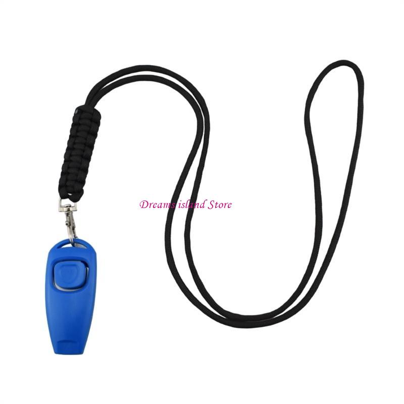 Professional Dog Training Set with Ultrasonic Dog Training Clickers Tool HX6C светло-синий