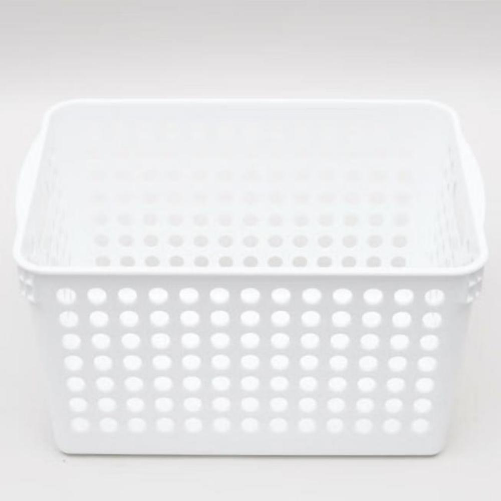 Leben(Speisekammer) Netzkorb Nr. 5 Weiß (17.5 * 26 * 14 cm)
