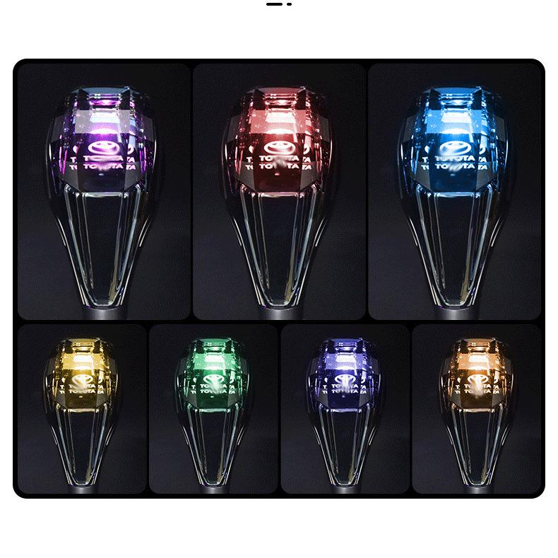 Manetă Schimbător de Viteze din Cristal pentru Transmisii Automate Toyota & Mazda - Perfectă pentru Modificarea Mașinii.