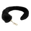 Simulated Tail Keyring Plushs Keychain Stuffed Animal Pendant Key Rings Jewelry