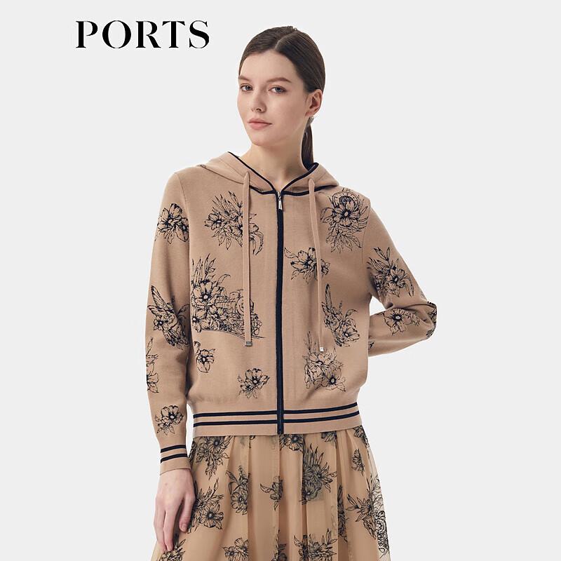 

PORTS Women s Knitted Sweatshirt Top ST8K001TZF015 L