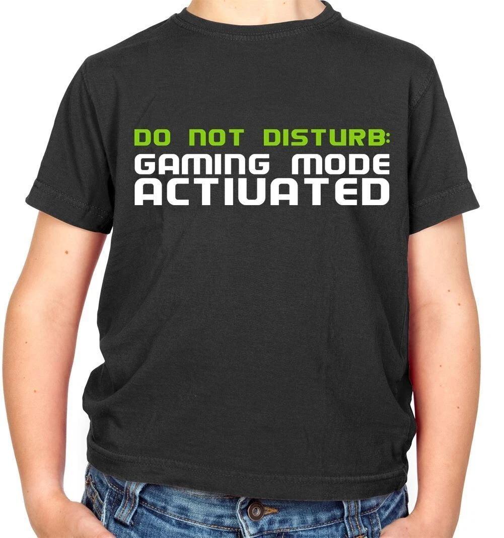 Do Not Disturb, Gaming Mode Activated - Kids T-Shirt - Computer Game Gamer 130