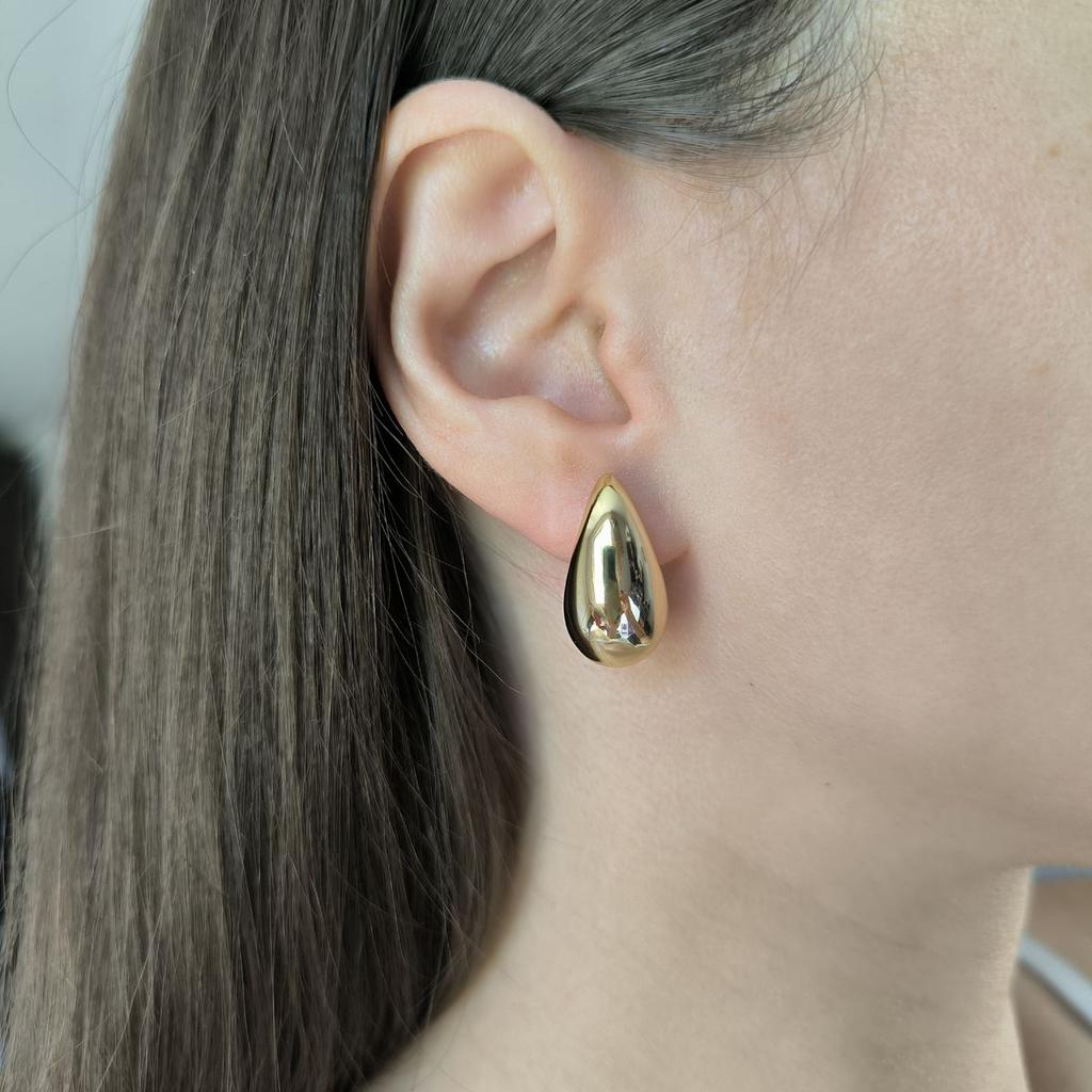 Silver Earrings Without Stones (2184638)
