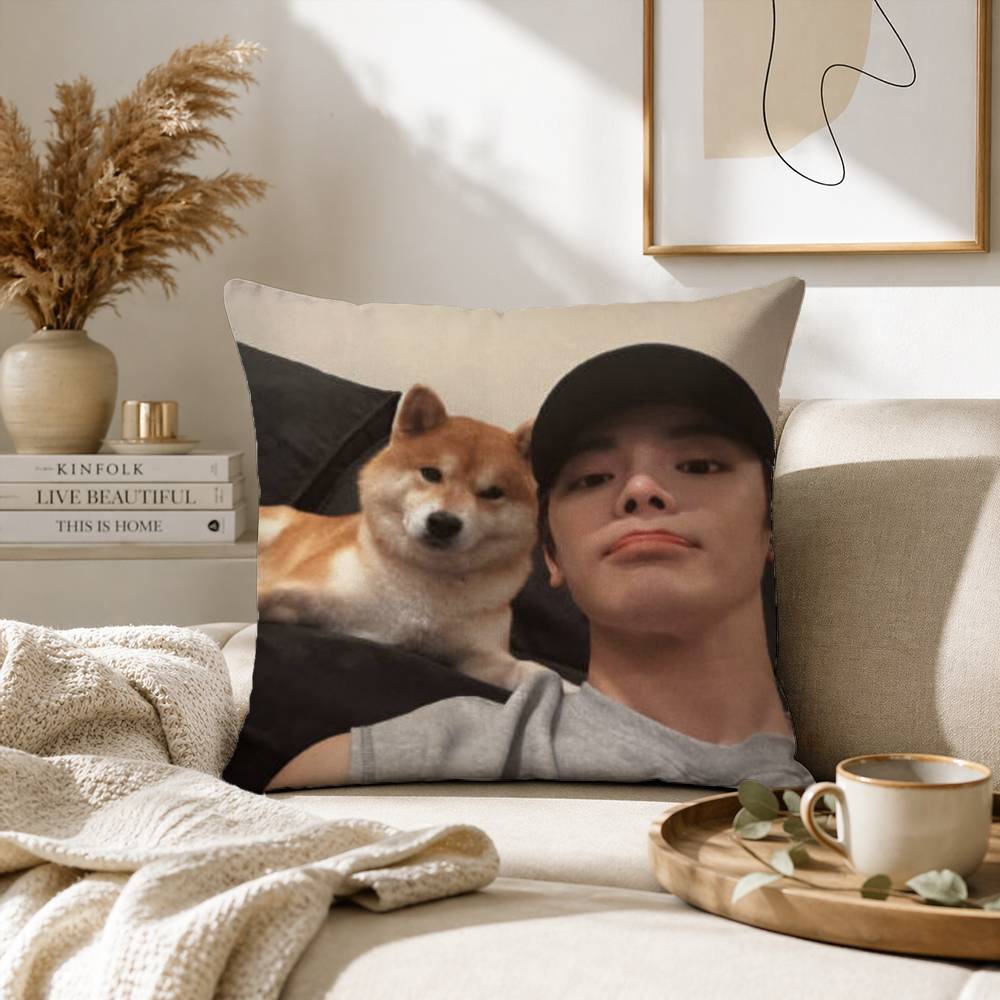 Neo Hou Minghao Pillow Case for Sofa Living Room Home Office Decor Protective Cover