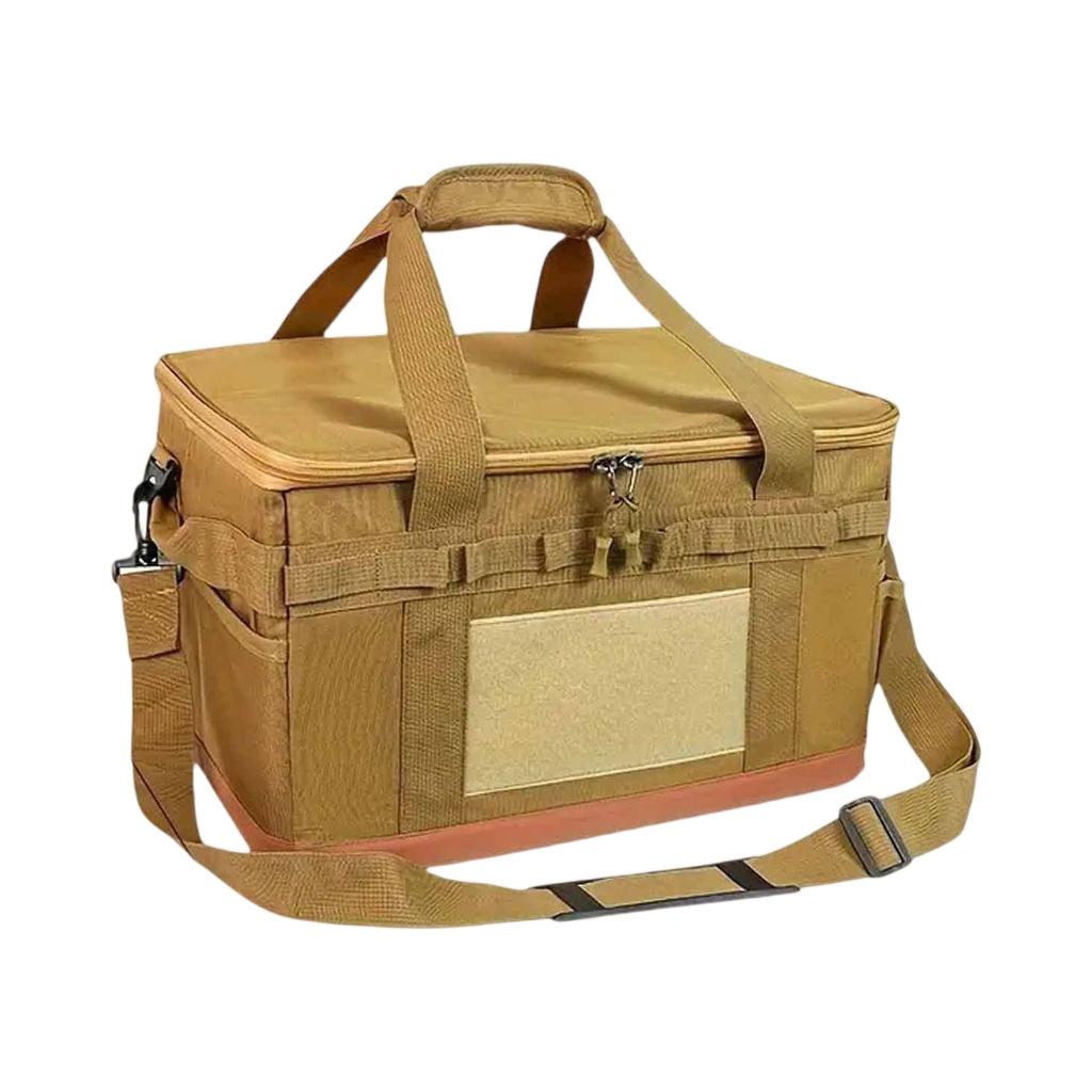 Camping Cooking Utensil Organizer Large Capacity Car Trunk Storage Bag Detachable Multifunctional Camping Stove Storage Case