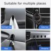 Car Hooks Interior Storage Holder for USB Cable Headphone Key Self-Adhesive Dashboard Wall Hanging Hook Auto