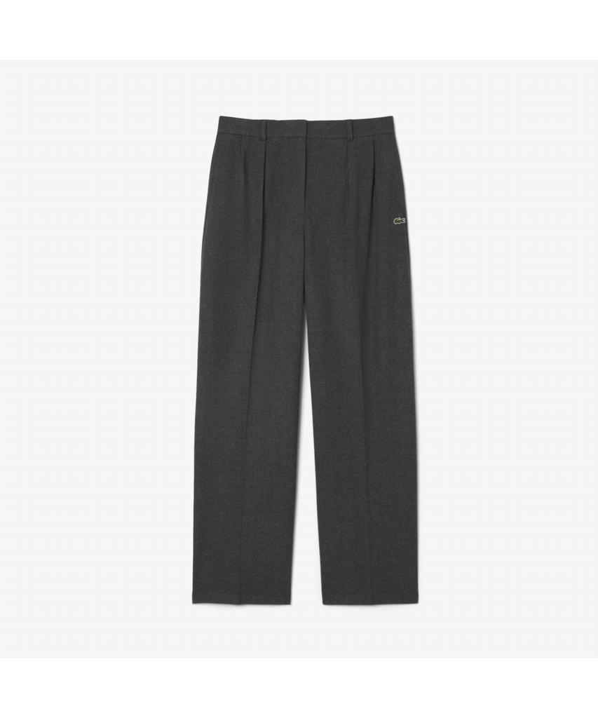 LACOSTE Women'S Flannel Wide Pants Hf8424-55N 050