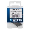 Witte - 428559 - Puntas De Impacto En Cajita De Plastico - PZ 2/3 unidades/Largo Mm.38 (E6,3)