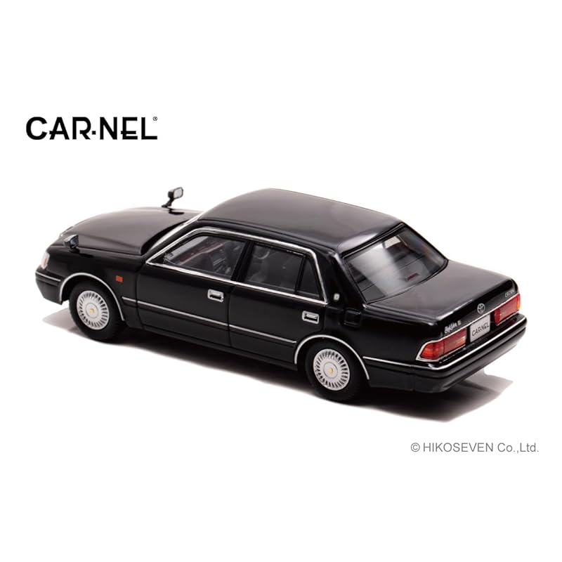 CARNEL 1/43 Scale Toyota Crown Royal Saloon G (JZS155) 1999 Black Finished Model