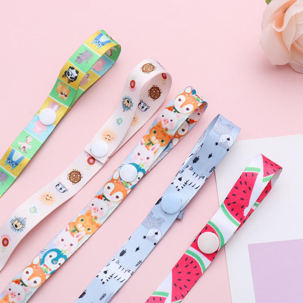 1pc Baby Stroller Accessories Teether Pacifier Bottle Anti-lost Chain Strap Holder Belt Colorful Pacifier Clip For Stroller