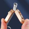 Bag Pendant Mini Nail File Stainless Steel Fingernail Clipper  Nail Tools
