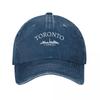 Toronto  Ontario  Canada Baseball Cap Luxury Women Cap Thermal Visor Hat Beach Hard Hat Golf Women Unisexs