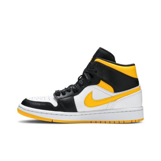 Air Jordan Wmns Air Jordan 1 Mid SE Weiß Laser Orange CV5276-107