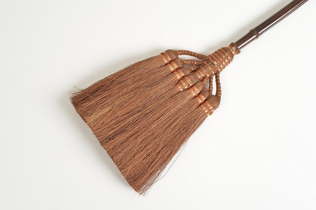 Yaguruma Brand Palm Demon Hair Long Handle Broom with Seven Balls Broom Room Tatami Room Broom Indoor [Palm Japanese-Style Flooring]
