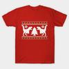 Funny Ugly T-REX Christmas Sweater Made In Australia T-Shirt