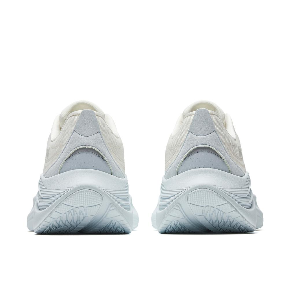 Anta Leaf 6 Thick Mesh Comfortable Fashion Versatile Height Increasing Lightweight Low Top Running Shoes Women Sneaker White Blue 922545524-5